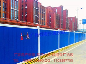 新型环保PVC围挡 陶瓷工艺加持下的施工围挡新选择